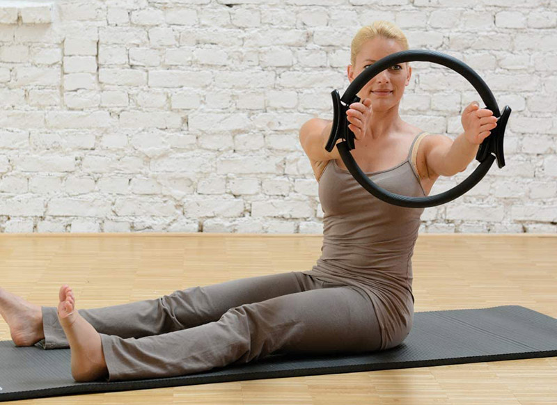Sissel Anneau de résistance pour entraînement au cœur Motif Pilates Circle